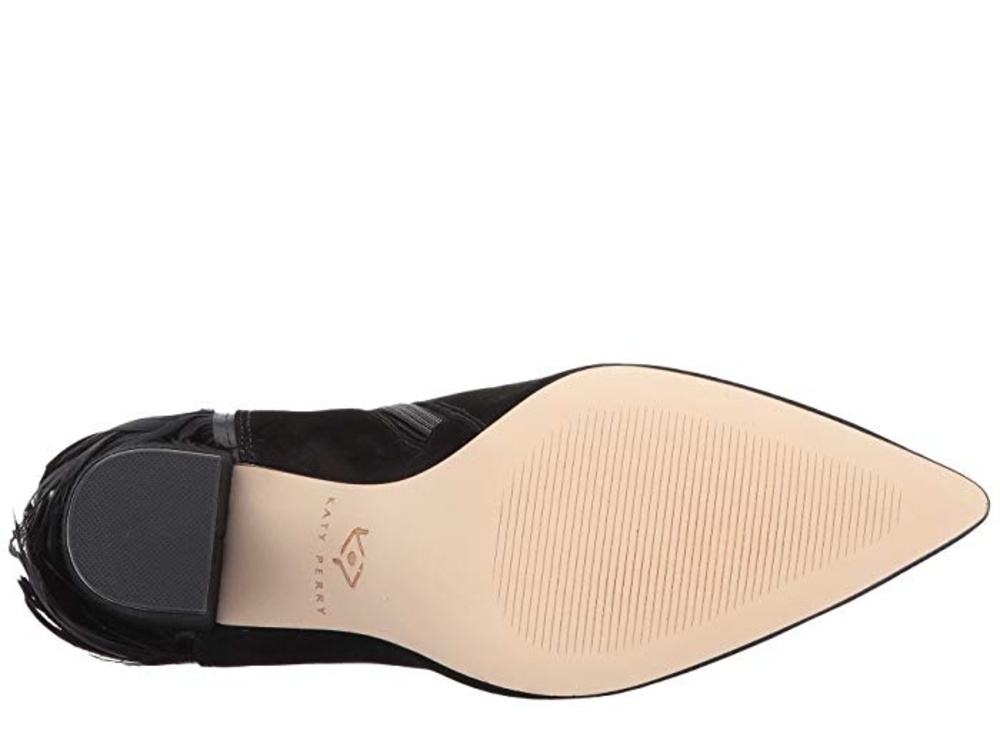 Katy Perry Oiseau black suade Feather Bootie - Picture 6 of 6
